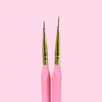 Let’s Get Artsy – Nail Art (2pc Liner Brush Set) - Nail Fortunes